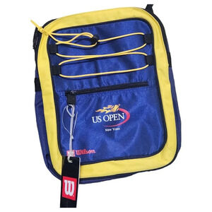 Wilson US Open Tennis Bag Shoulder Strap Blue/Yellow